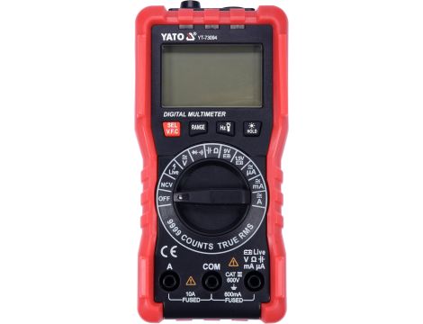 YATO - WIELOFUNKCYJNY MIERNIK CYFROWY - YT-73094